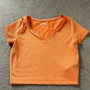 Orange Hollister Top (NWOT)